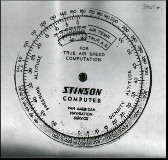 Stinson Circular Slide Ruler 1